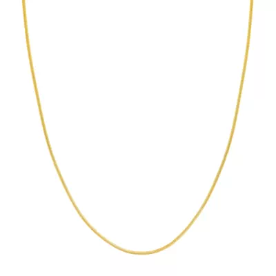 1.7mm Oval Snake Chain Necklace (18 in)