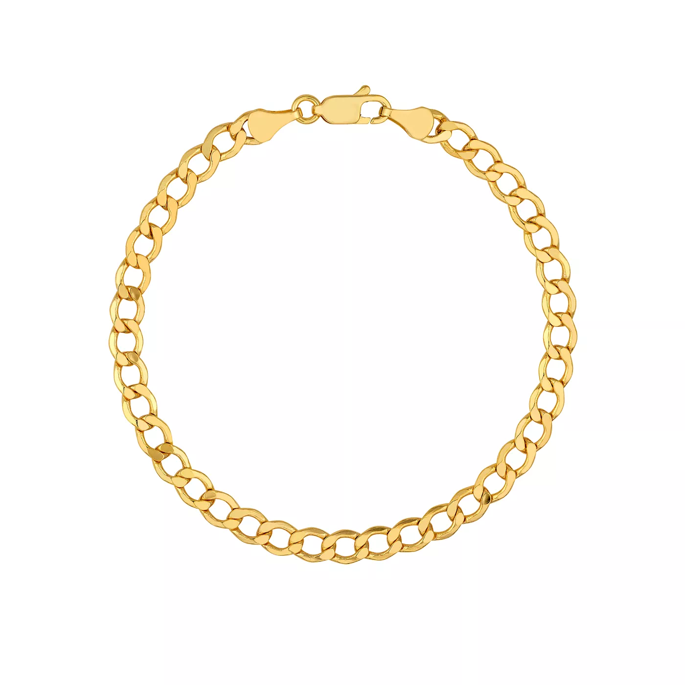 5.2mm Curb Chain Bracelet (8 in)