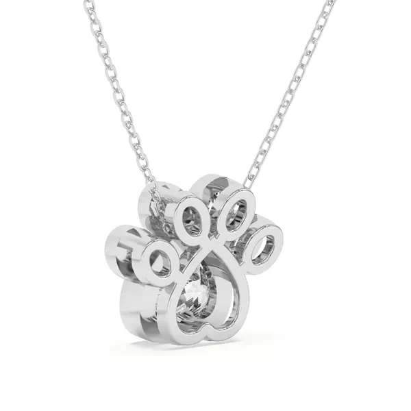 Bella Paw Lab Necklace (2.40 ct. tw.)