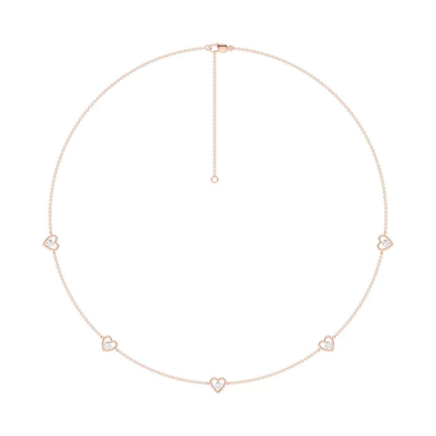 Shape With Meaning 14K Rose Gold Engagement Ring
