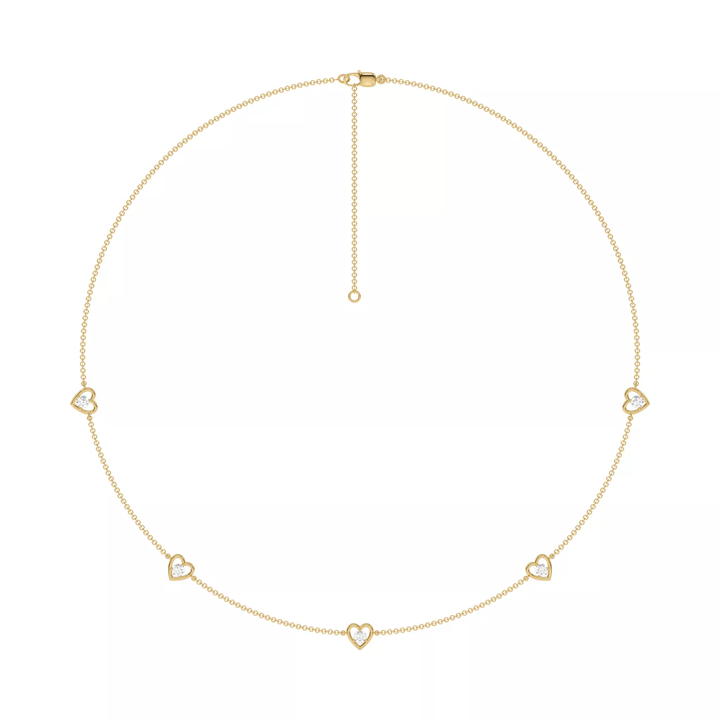 Shape With Meaning 14K Yellow Gold Engagement Ring