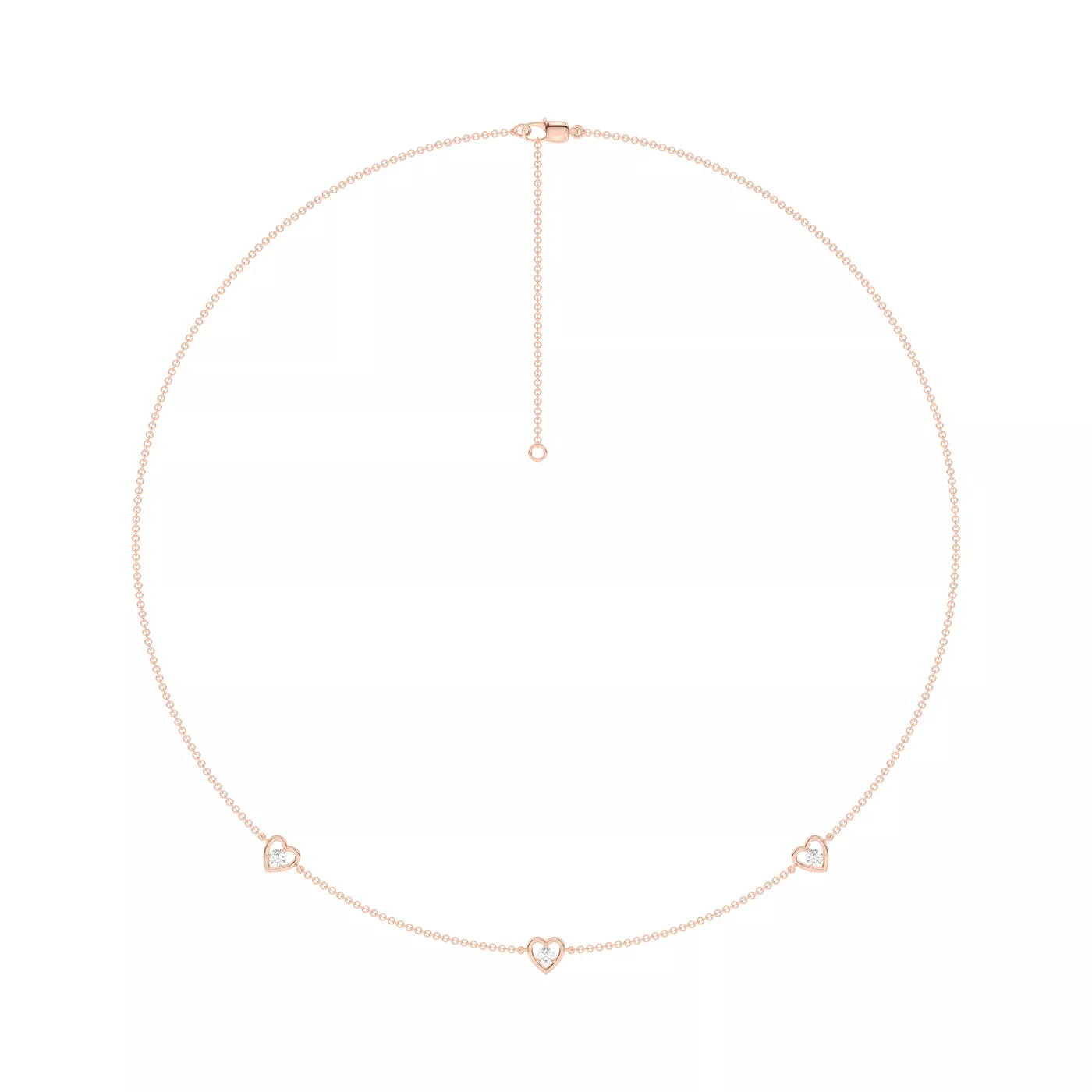 Shape With Meaning 14K Rose Gold Engagement Ring