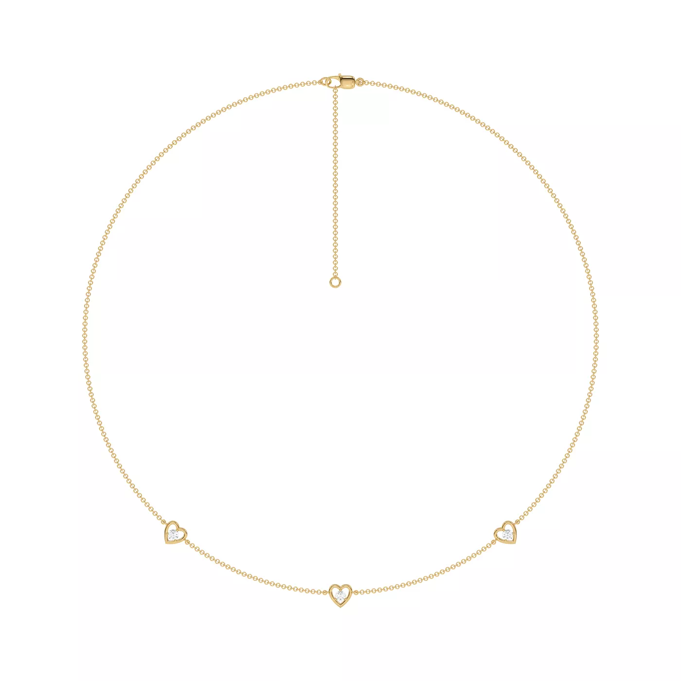 Shape With Meaning 14K Yellow Gold Engagement Ring