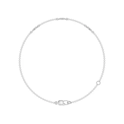 Heart Embrace Lab Diamond Three-Station Bracelet