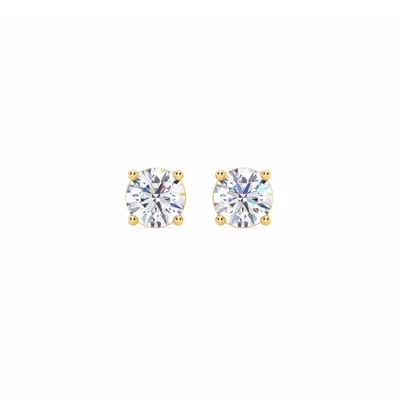 Diamond Stud Screw-Back Earrings (1 ct. tw.)