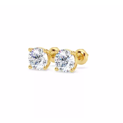 Diamond Stud Screw-Back Earrings (2 ct. tw.)