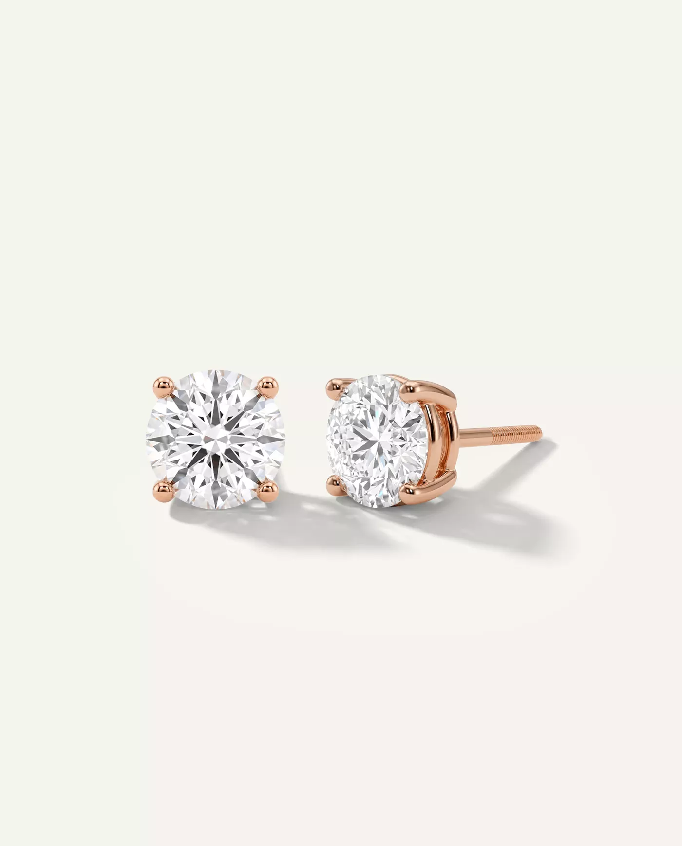 Diamond Stud Screw-Back Earrings (3 ct. tw.)