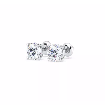 Diamond Stud Screw-Back Earrings (1 1/2 ct. tw.)
