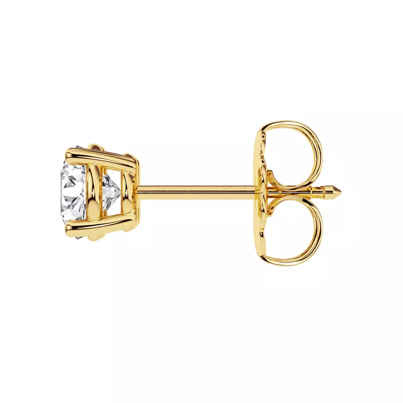 14K Yellow Gold Diamond Stud Earrings (1/4 ct. tw.)
