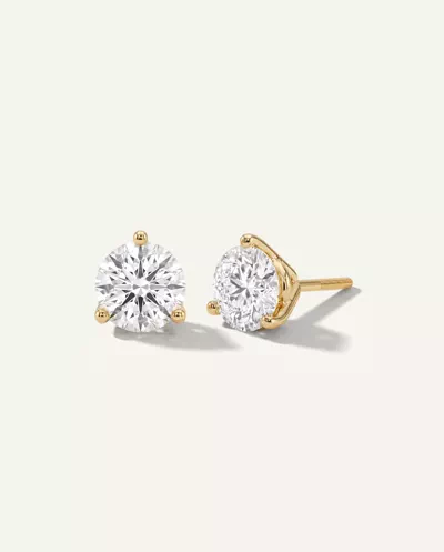 Three-Prong Martini Diamond Screw-Back Earrings (3 ct. tw.)