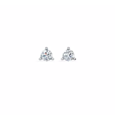 Three-Prong Martini Diamond Screw-Back Earrings (1/4 ct. tw.)