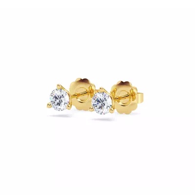 Three-Prong Diamond Martini Earrings (1/2 ct. tw.)