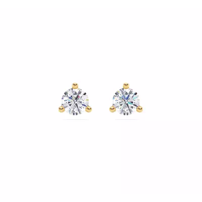 Three-Prong Diamond Martini Earrings (3/4 ct. tw.)