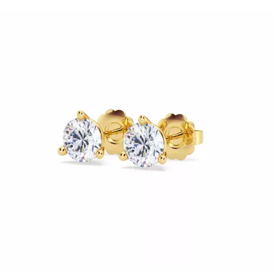 Three-Prong Diamond Martini Earrings (1 1/2 ct. tw.)