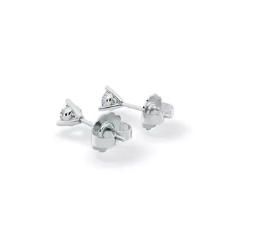 Three-Prong Diamond Martini Earrings (1/4 ct. tw.)