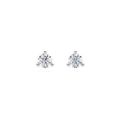 Three-Prong Diamond Martini Earrings (1/2 ct. tw.)