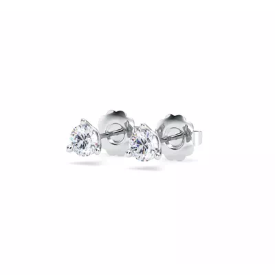 Three-Prong Diamond Martini Earrings (1/2 ct. tw.)