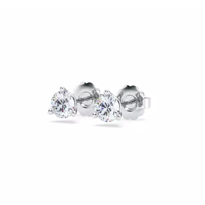 Three-Prong Diamond Martini Earrings (3/4 ct. tw.)