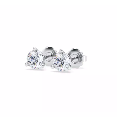 Three-Prong Diamond Martini Earrings (1 1/2 ct. tw.)