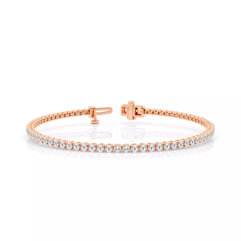 Four-Prong Lab Diamond Tennis Bracelet (2 ct tw)