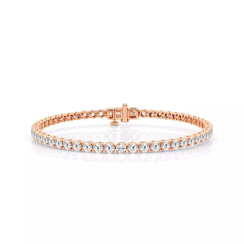 Four-Prong Lab Diamond Tennis Bracelet (4 ct tw)