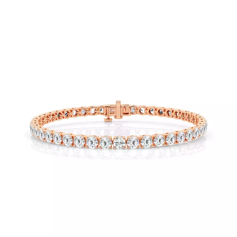 Four-Prong Lab Diamond Tennis Bracelet (7 ct tw)