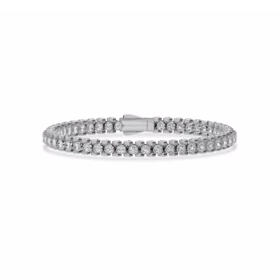 Multidimensional Lab Diamond Tennis Bracelet (6 ct. tw.)