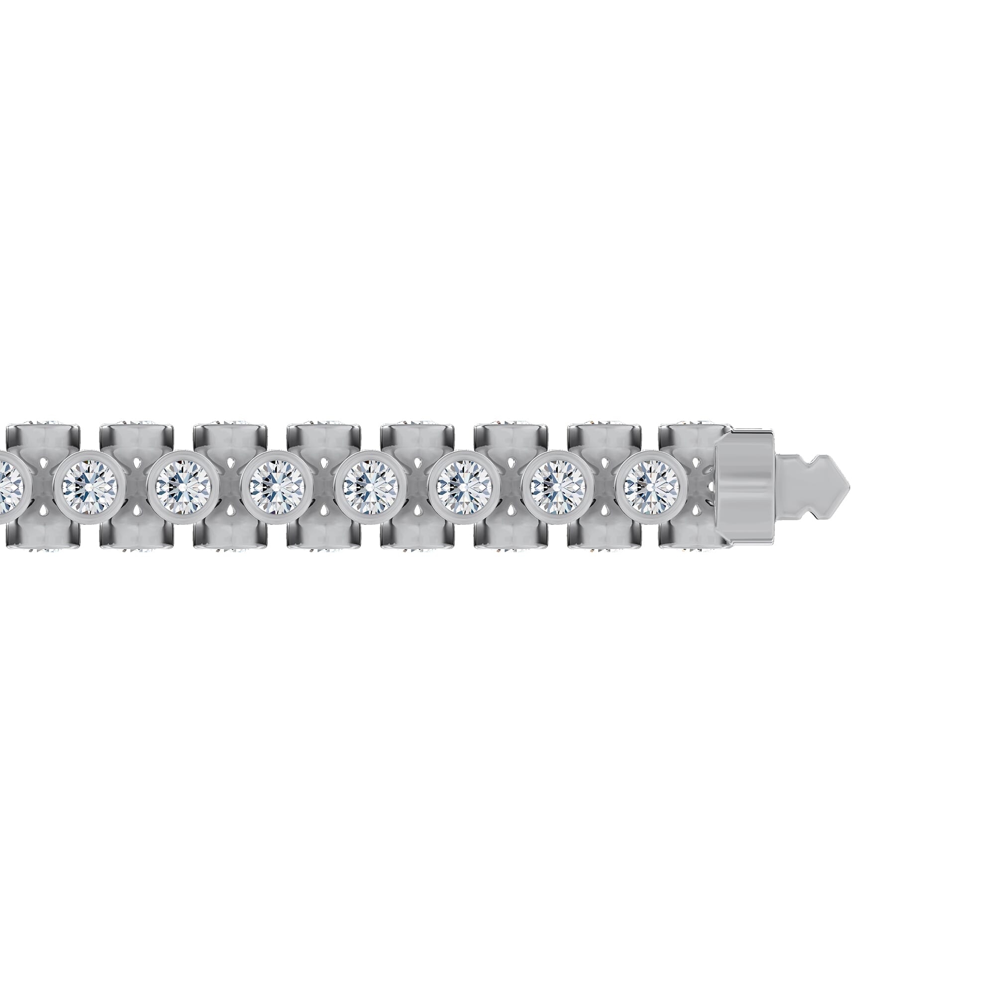 Multidimensional Lab Diamond Tennis Bracelet (6 ct. tw.)