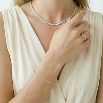 Lab Diamond Tennis Bracelet (1 ct. tw.)