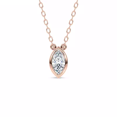 Maravina Bezel Lab Diamond Pendant by Christian Siriano (.20 ct.)