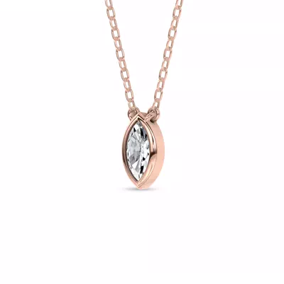 Maravina Bezel Lab Diamond Pendant by Christian Siriano (.20 ct.)