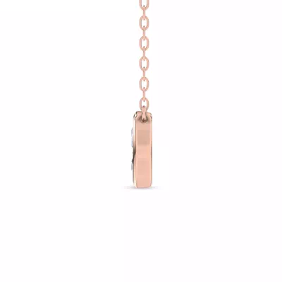 Maravina Bezel Lab Diamond Pendant by Christian Siriano (.20 ct.)