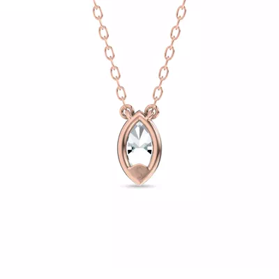 Maravina Bezel Lab Diamond Pendant by Christian Siriano (.20 ct.)