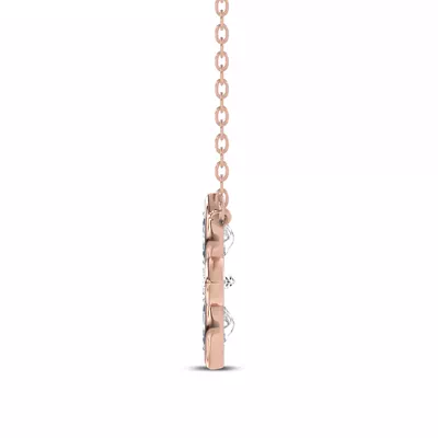 Maravina Rosette Lab Diamond Pendant by Christian Siriano