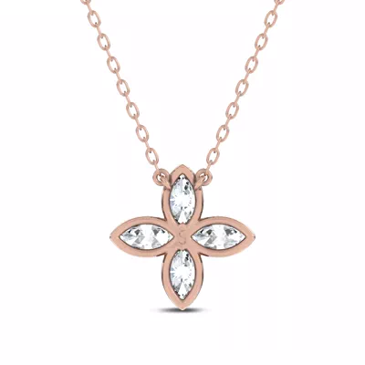 Maravina Rosette Lab Diamond Pendant by Christian Siriano