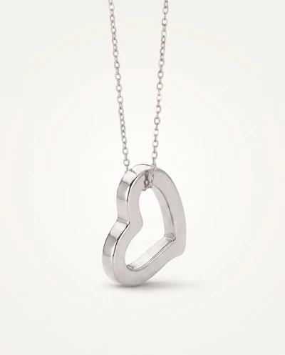 Open Heart Gold Pendant Necklace