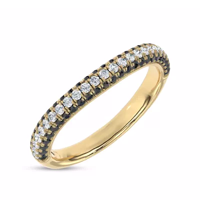 Midnight Noir Contoured Lab Band by Christian Siriano