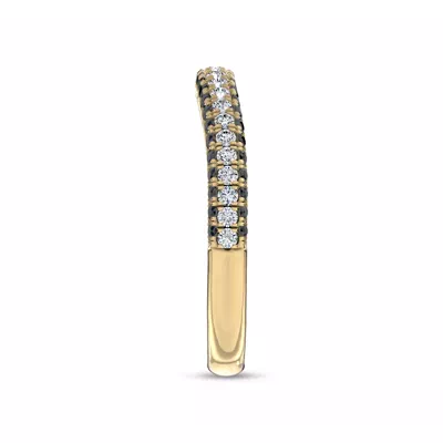 Midnight Noir Contoured Lab Band by Christian Siriano