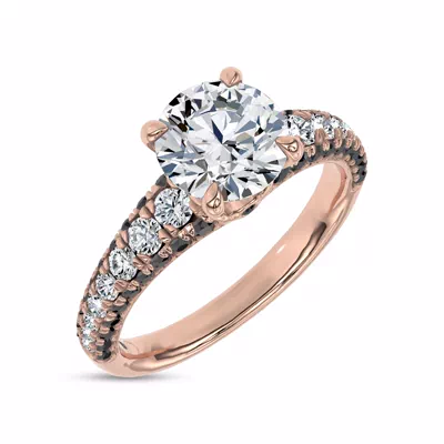 Midnight Noir Engagement Ring by Christian Siriano