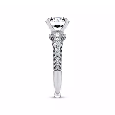 Midnight Noir Engagement Ring by Christian Siriano