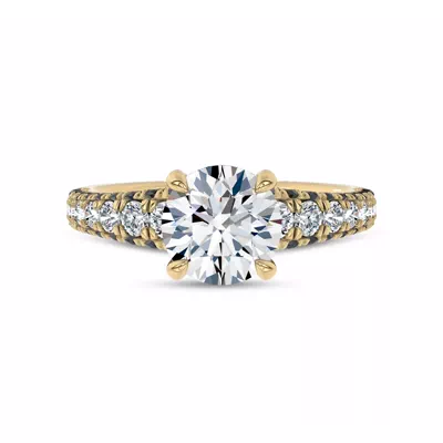 Midnight Noir Engagement Ring by Christian Siriano