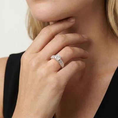 Decolace Lab Engagement Ring by Christian Siriano