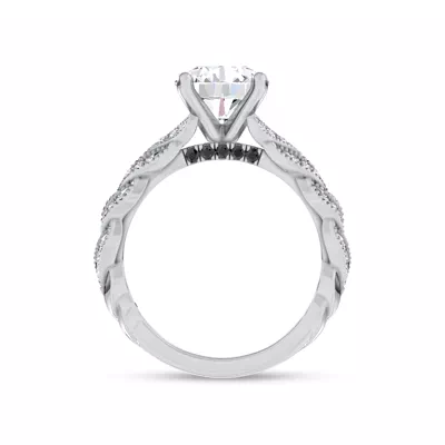 Decolace Lab Engagement Ring by Christian Siriano