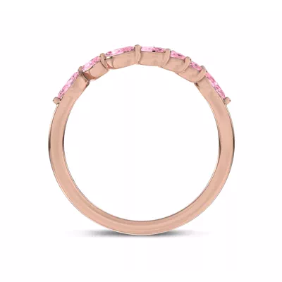 Envol Pink Sapphire Contoured Lab Band by Christian Siriano