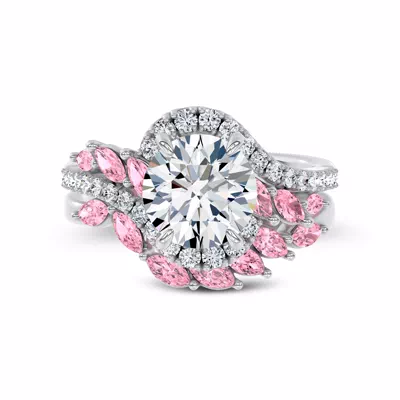 Envol Pink Sapphire Contoured Lab Band by Christian Siriano