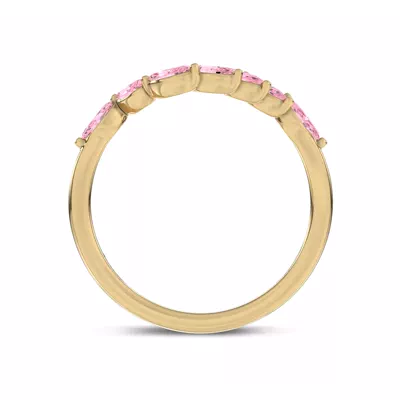 Envol Pink Sapphire Contoured Lab Band by Christian Siriano