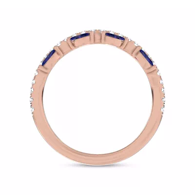 Embellis Sapphire Lab Band by Christian Siriano