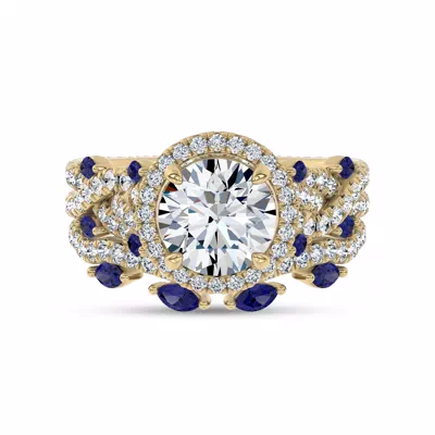 Embellis Sapphire Lab Band by Christian Siriano
