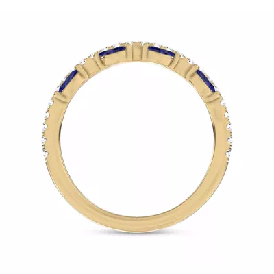 Embellis Sapphire Lab Band by Christian Siriano