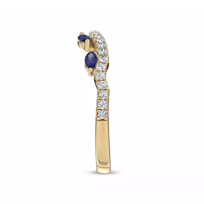 Embellis Sapphire Band by Christian Siriano